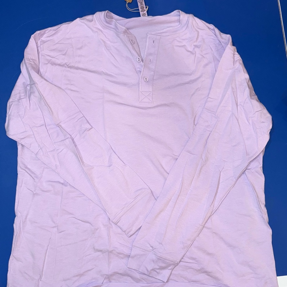 Boyfriend Henley Long Sleeve shirt